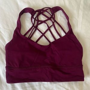 Lululemon Free to Be Wild Bra Deep Ruby 6